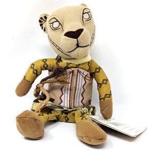 Disney The Lion King Broadway Musical Nala Beanbag Plush 9" 1997 Debut Taymor